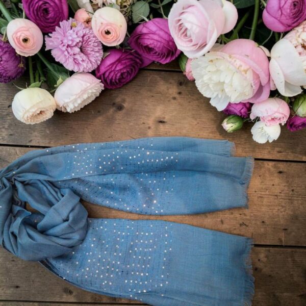 Regular Sequin Zinc Scarf