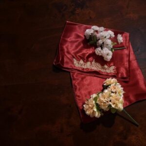 Zayna Royale Maroon Scarf