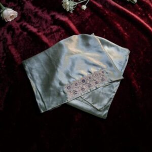 Zayna Royale Aqua Green Scarf