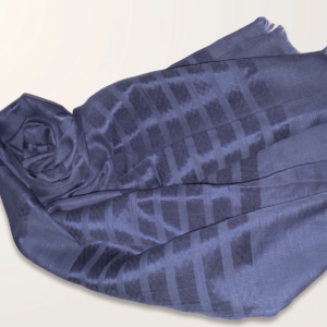 Navy Blue Casual Scarf
